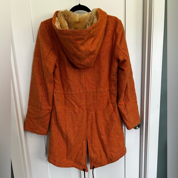 Tasi Malibu Aztec style fuzzy wool blend jacket - Picture 4 of 7